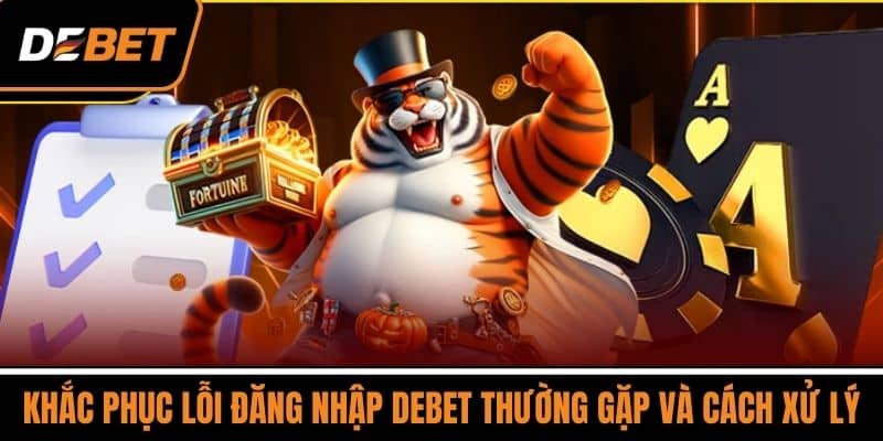Khắc phục lỗi đăng nhập DEBET thường gặp và cách xử lý