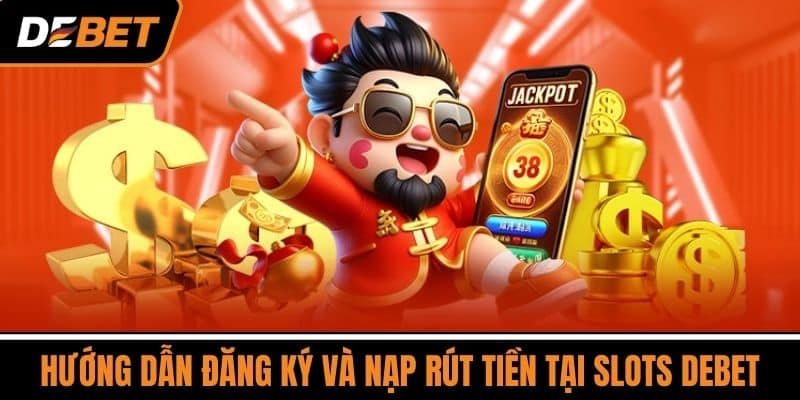 Hướng dẫn đăng ký và nạp rút tiền tại Slots DEBET